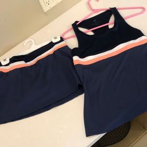 Adidas tennis tank and skirt